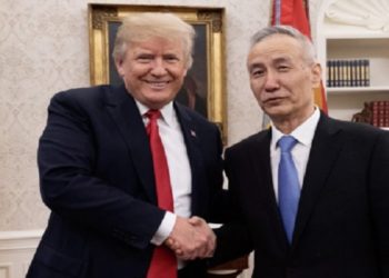 Liu He & Donald Trump