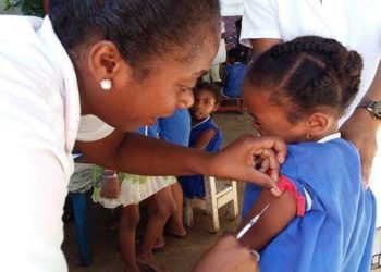 Rougeole vaccination