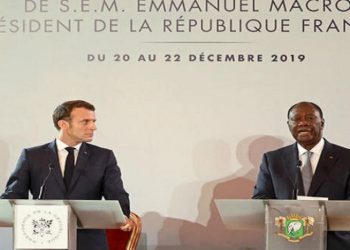 Macron Alassane Ouatara