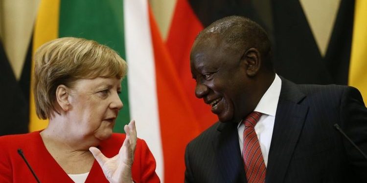 Merkel Ramaphosa