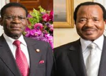 Obiang et Biya b