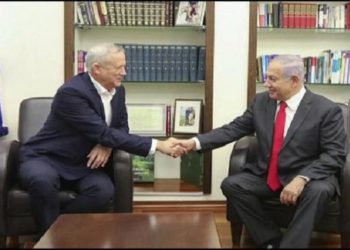Benjamin Nétanyahou et Benny Gantz,