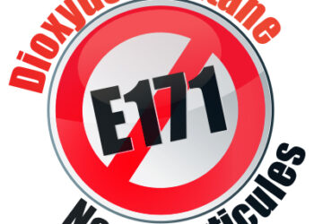 L&rsquo;additif   »E171 » potentiellement toxique