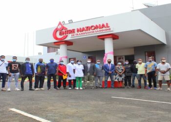 Lancement par le CNTS de la journée de don de sang à Libreville