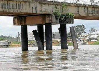 Lambaréné: Le pont d&rsquo;Isaac, une catastrophe imminente