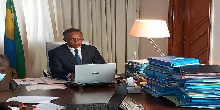 Le ministre Franck Nguema, aux travaux de la 38ème CONFEJES