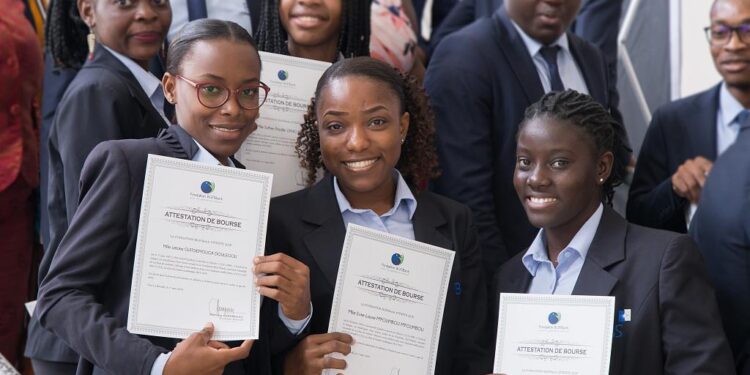 40 millions de FCFA de bourses offert aux étudiants par la Fondation BGFIBank