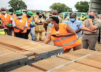 Début de la phase test du système de traçabilité du bois au Gabon