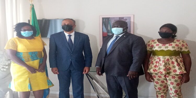 J.O 2021 le ministre Franck Nguema, annonce la participation du Gabon