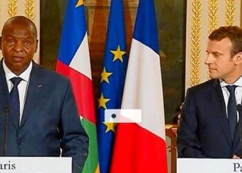 Pour Macron le président Touadéra est l’otage du groupe Wagner