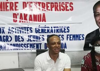Le député Franck Nguema lance l&rsquo;ONG PEA dans le deuxième arrondissement  d&rsquo;Akanda