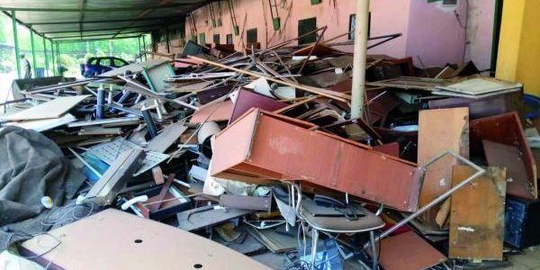 Saccage et incendie à NDANGUI les coupables arrêtés