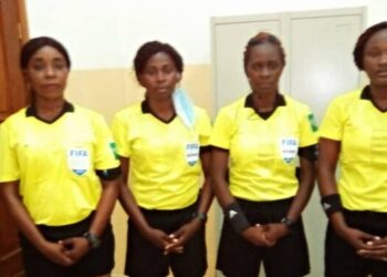 LDC-UNIFFAC (F) : La Gabonaise Annaêlle Valerie Omanda au sifflet