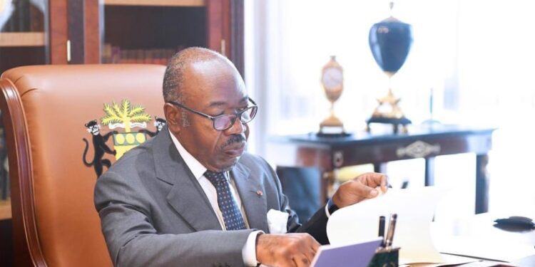 Ali Bongo Ondima a présidé un conseil des ministres