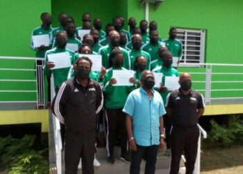 Football : Fin du Cours MA pour les arbitres élites du Gabon