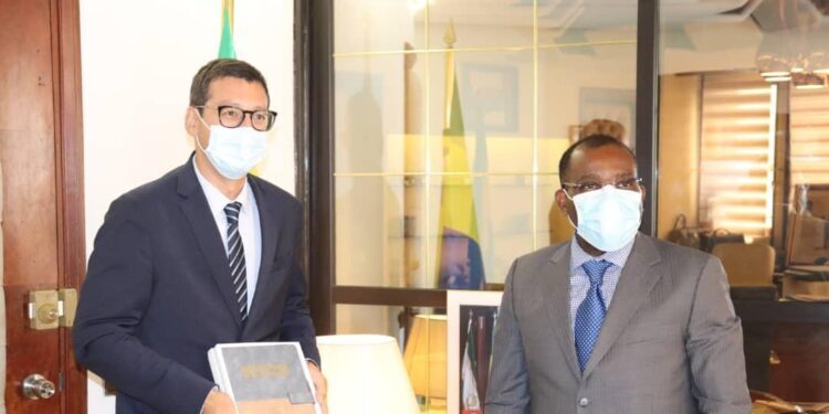 Audience fructueuse entre le ministre Massassa et  le Pdg de Perenco