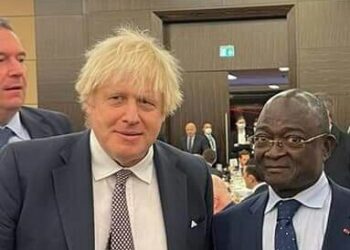 Londres, Paul BIYOGHE MBA Participe au conservative freinds of Israel