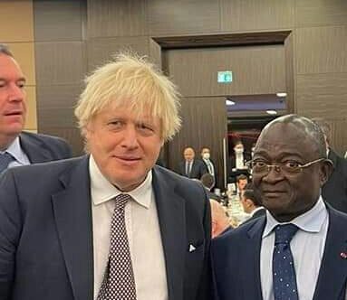 Londres, Paul BIYOGHE MBA Participe au conservative freinds of Israel