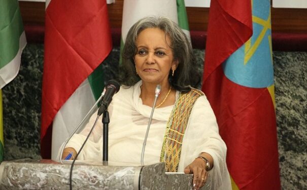 Sahle-Work Zewde, présidente de l’Ethiopie en visite au Gabon