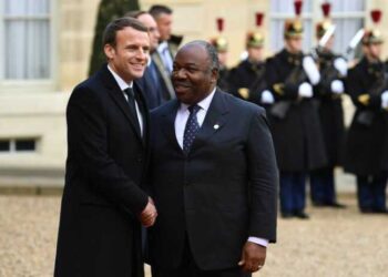 Ali Bongo  Ondimba félicite Emmanuel MACRON pour son éclatante réélection