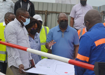 Le ministre d&rsquo;Etat, Alain Claude Billie-By-Nze sur les chantiers PASBMIR et PIAEPAL