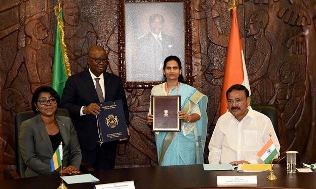 Signature de 2 mémorandums d’entente entre le Gabon et l’Inde