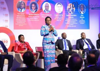 La première ministre vante  la stratégie de développement économique du Gabon  à l’Africa CEO Forum￼￼