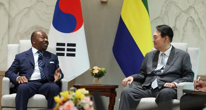 Le chef de l’Etat Ali Bongo et Yoon Suk-yeol son homologue coréen en phase pour la protection du climat￼