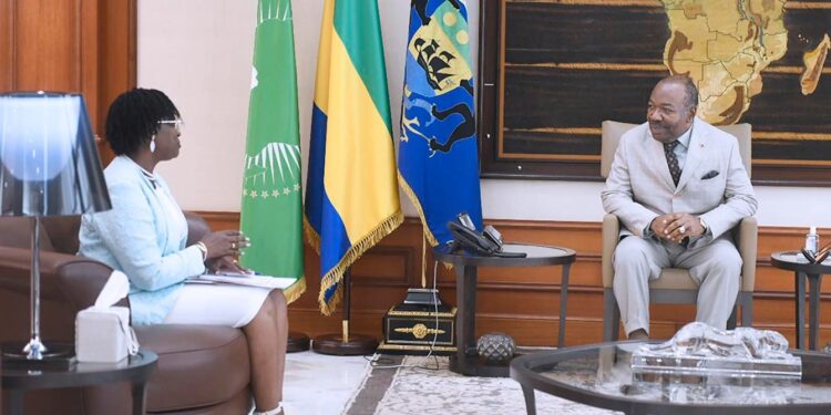 Le directeur de l’ONUSIDA au Gabon fait ses adieux au Chef de l’Etat