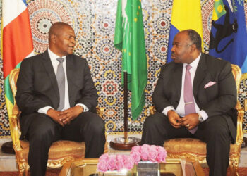 Faustin Archange Touadéra à Libreville ce mercredi￼