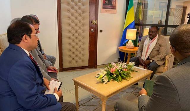 Oil India présente au ministre du pétrole les opportunités du gisement  d&rsquo;Ezanga