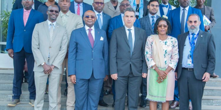 Pacôme  Moubelet explique les journées de l’industriel à la ZES de Nkok￼