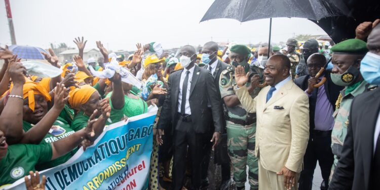 Le Chef de l’État Ali Bongo Ondimba reçu à Port gentil dans la liesse et l’euphorie