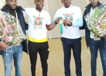 Retour du CHAN et accueil triomphal des arbitres gabonais de la finale