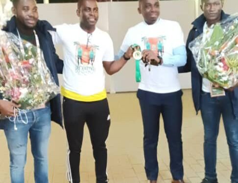 Retour du CHAN et accueil triomphal des arbitres gabonais de la finale