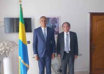 Franck Nguema et l&rsquo;ambassadeur du Japon renforcent la coopérations sportive