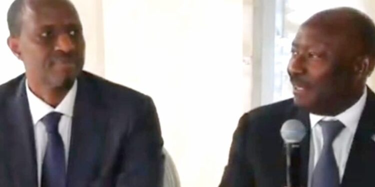 Seydou Kane et Henry Claude Oyima scèllent l&rsquo;alliance entre le Corsotium International des Travaux Publics et la Fédération des Entreprises du Gabon