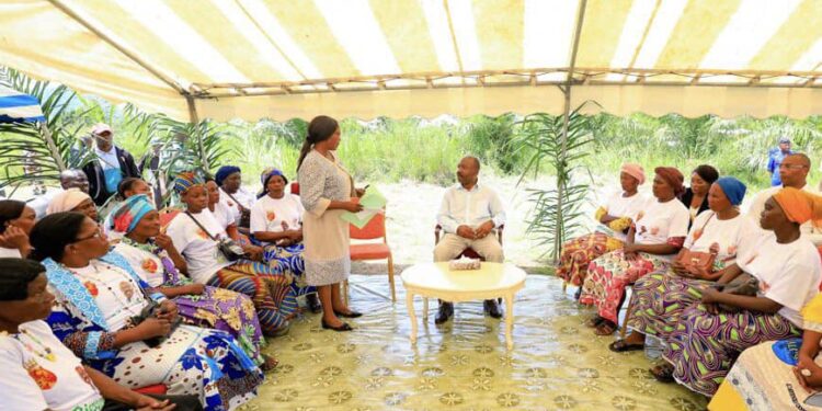 Le Chef de l’Etat Ali Bongo Ondimba est dans la province de l’Ogooué Lolo