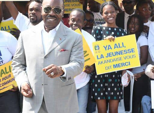 Ali Bongo Ondimba en visite dans le grand Libreville