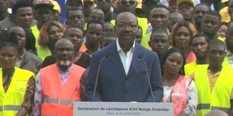 Ali Bongo Ondimba candidat PDG à sa propre succession