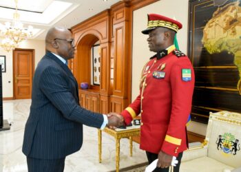 Hier, le président Oligui Nguema reçevait quatre Ambassadeurs