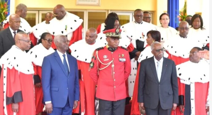 La première rentrée judiciaire du président de la Transition