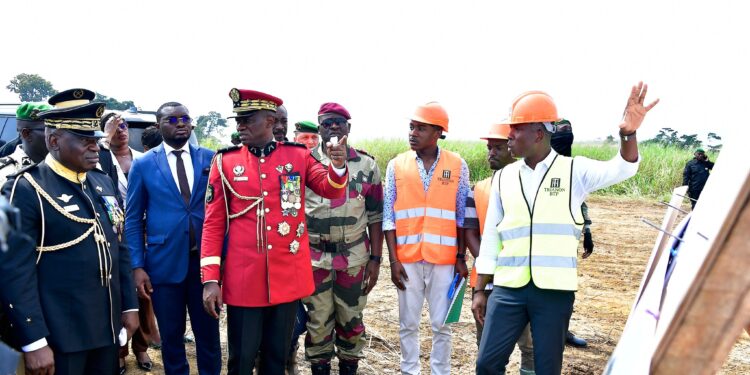 Le Président Oligui Nguema insuffle un mieux qualitatif à Bikélé par des Projets Infrastructurels porteurs.