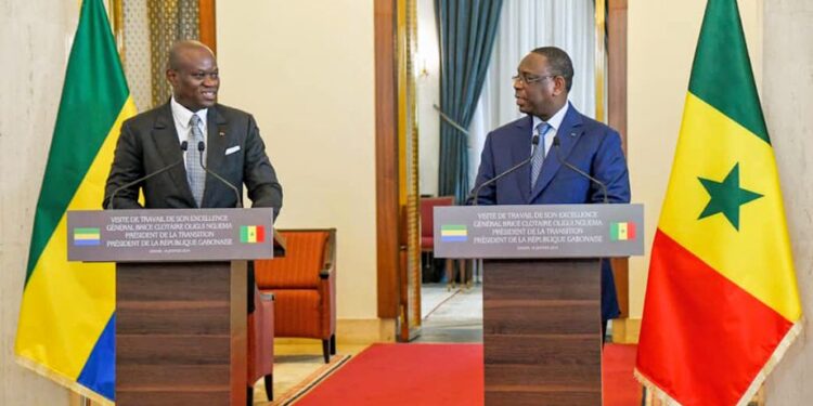 Le Président Oligui Nguema en visite au Sénégal