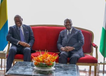 Entretien entre les Présidents Oligui N’guema et Alassane Ouattara