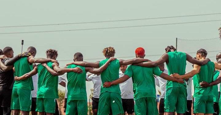 Les Panthères du Gabon en stage au Maroc