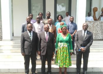 Visite du vice-président de la république au musée national des arts, rites et traditions du Gabon