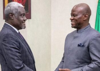 Moussa Faki Mahamat optimiste pour la réintégration du Gabon