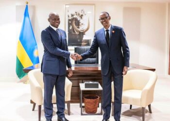 Le Chef de l&rsquo;État Brice Oligui Nguema présent à l’investiture de Paul Kagamé