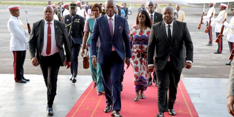 Le Chef de l&rsquo;État, Brice Oligui Nguema est présent au Sommet de la CEMAC en Guinée Équatoriale.